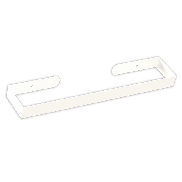 Papierhandtuchhalter Bügel Bad Toilette Badezimmer WC Metall WEIß / BLU TERRY