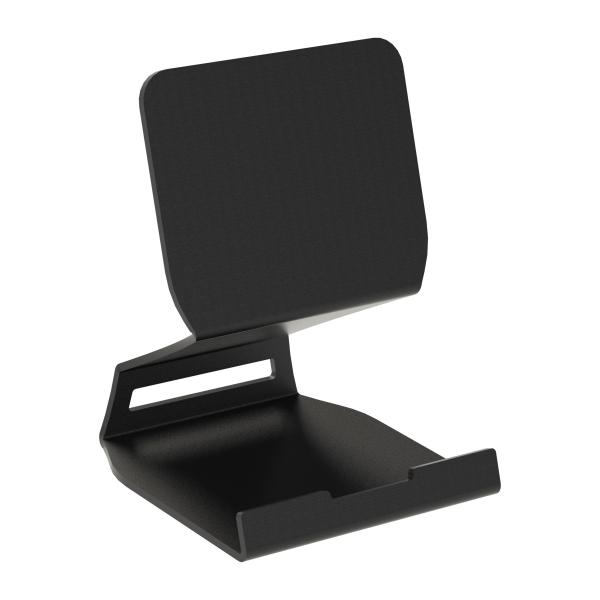 Händy-Ständer Kochbuchständer aus Metall Tablet Smartphone Bücher Unterlage Telefonständer SCHWARZ / FONART