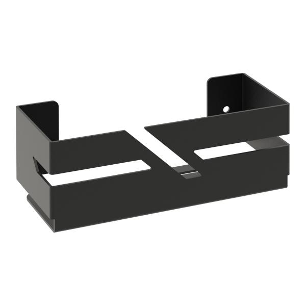 Seifenschale Bad Seife Toilette Badezimmer Hand Waschen WC Edelstahl SCHWARZ / CLARTE 200