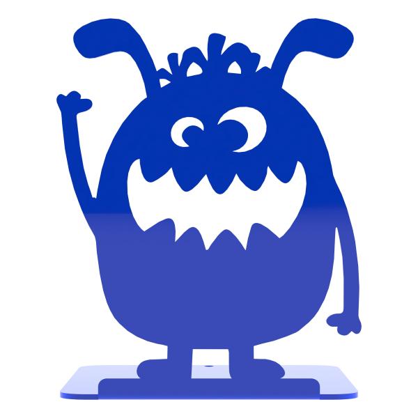 Buchstütze Bücherhalter Design Ständer Bücherregal Kinergarten Bookends für Zuhause Stütze Büro Kinder Geschenk WEIß / MONSTER