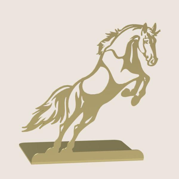 Buchstütze Bücherhalter Design Ständer Bücherregal Bookends Horse für Zuhause Stütze Büro Geschenk GOLD / PFERD 1