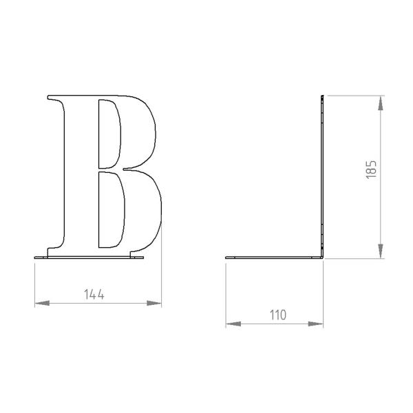 Buchstütze Bücherhalter Design Ständer Bücherregal Bookends Buch für Zuhause Stütze Büro Geschenk SCHWARZ / BOOK 2