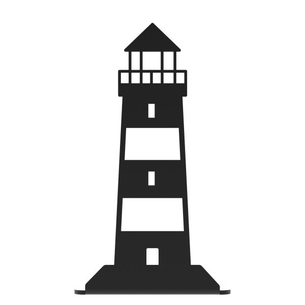 Buchstütze Bücherhalter Design Ständer Bücherregal Bookends Buch See für Zuhause Stütze Büro Geschenk SCHWARZ / LEUCHTTURM