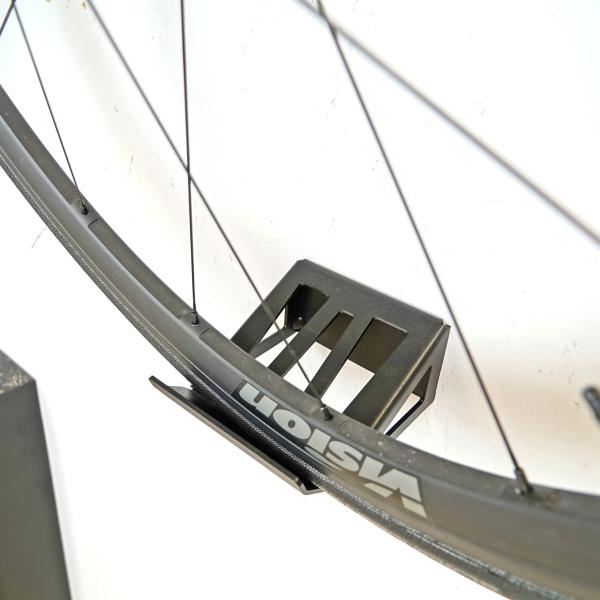 Fahrradhalter Halterung für Fahrrad Aufhänger Fahrradaufhänger Wand-Fahrradhalter Stahl SCHWARZ / WHEELSTAND P PRO