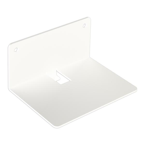 Unsichtbares Regal Bücherregal 125/90 hängend Metallregal Möbel Bücher Wandregal Flur Zimmer Raum LOFT Wohnung WEIß / POLA