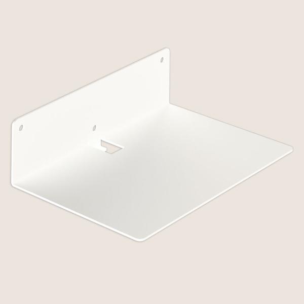 Unsichtbares Regal Bücherregal 200/150 hängend Metallregal Möbel Bücher Wandregal Flur Zimmer Raum LOFT Wohnung WEIß / POLA