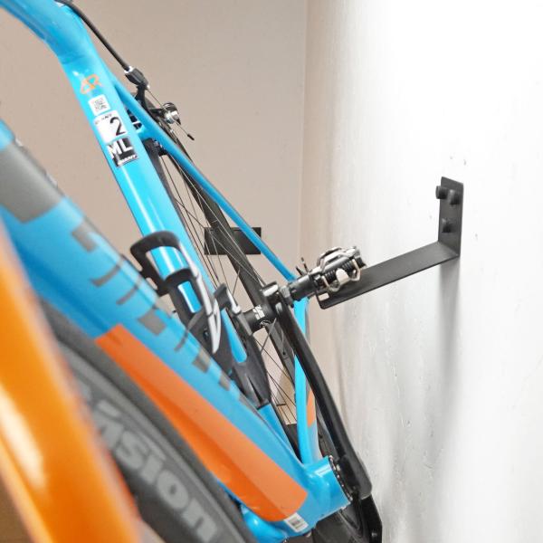 Fahrradhalter Halterung für Fahrrad Aufhänger Fahrradaufhänger Wand-Fahrradhalter Stahl SCHWARZ / ECORIDE