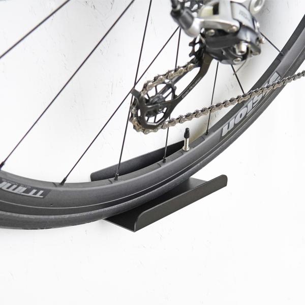 Fahrradhalter Halterung für Fahrrad Aufhänger Fahrradaufhänger Wand-Fahrradhalter Stahl SCHWARZ / ECORIDE