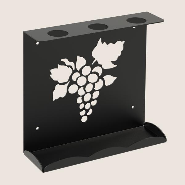 Weinflaschenhalter Dekoration Weinflasche Küche Wein Organizer Regal Flaschenbehälter Geschenk / PORTO ONE