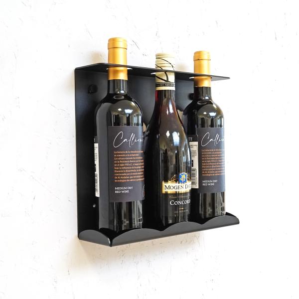 Weinflaschenhalter Dekoration Weinflasche Küche Wein Organizer Regal Flaschenbehälter Geschenk / PORTO ONE