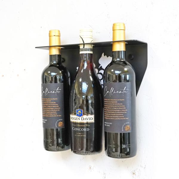 Weinflaschenhalter Dekoration Weinflasche Küche Wein Organizer Regal Flaschenbehälter Geschenk / PORTO TWO