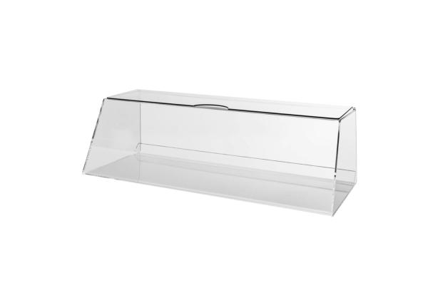 Vitrine für Lebensmittel Gablote Acryl-Glas Schaukasten Lebensmittelbehälter