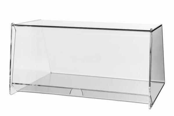 Vitrine für Lebensmittel Gablote Acryl-Glas Schaukasten Lebensmittelbehälter