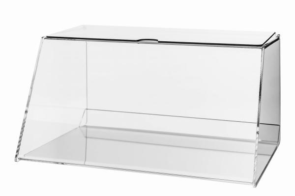 Vitrine für Lebensmittel Gablote Acryl-Glas Schaukasten Lebensmittelbehälter
