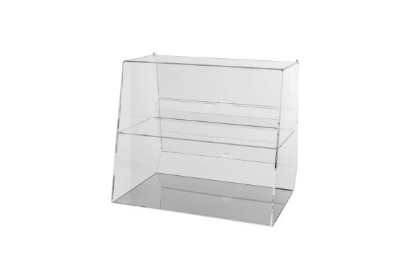 Vitrine für Lebensmittel Gablote Acryl-Glas Schaukasten Lebensmittelbehälter