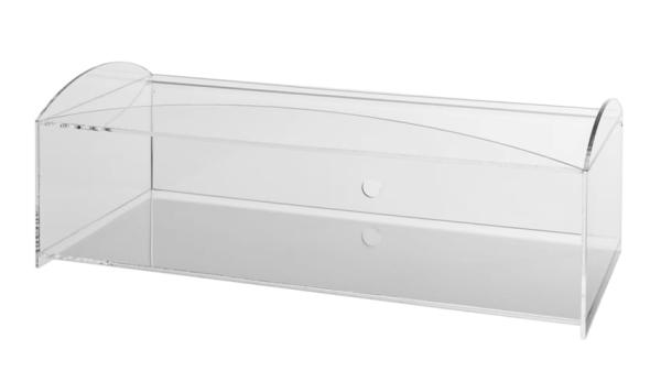 Vitrine für Lebensmittel Gablote Acryl-Glas Schaukasten Lebensmittelbehälter
