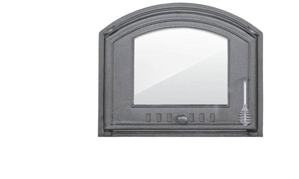 Backofentür aus Gusseisen Ofentür Pizzaofentür Garten Grill Brotofen