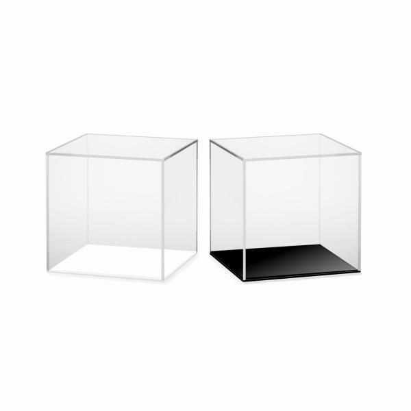 Vitrine 15x15x15cm Gablote Acryl-Glas Schaukasten Ausstellungsvitrine Ausstellungsbox