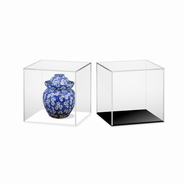 Vitrine 15x15x15cm Gablote Acryl-Glas Schaukasten Ausstellungsvitrine Ausstellungsbox