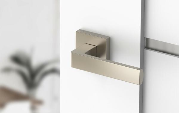 Türgriff Türbeschlag Türdrücker Türklinke BB WC PZ Nickel ALU Velvet Innentür
