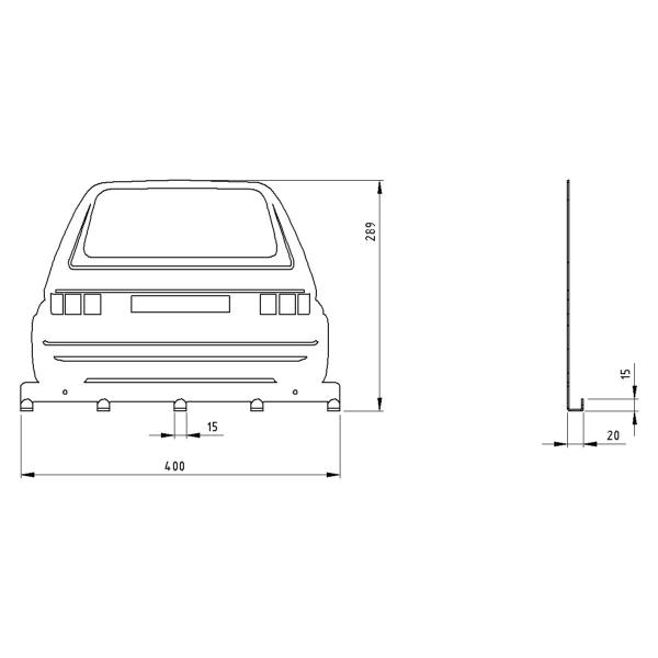 Kleiderhaken Kleiderbügel Garderobenleiste Haken Schwarz Fahrzeug aus Metall, für Eingang, Flur, Schlafzimmer, Flurgarderobe mit 5 Haken / AUTO 2