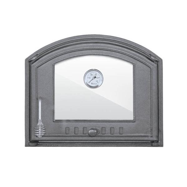 Backofentür aus Gusseisen Ofentür Pizzaofentür Garten Grill Brotofen