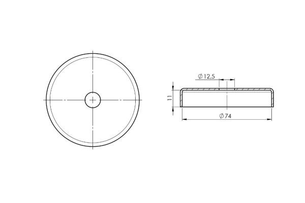 Geländerzubehör Rundrohre Flansch Rohrverbinder Handlaufhalter Endkappen V2A