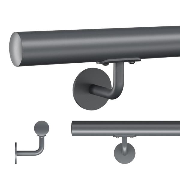 GPS-242 Wandhandlauf Anthrazit Hauptansicht