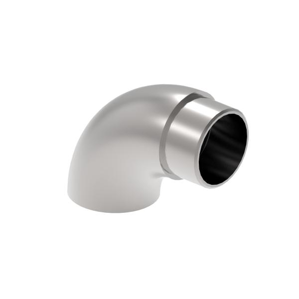 Edelstahl V2A Handlauf Endstück 42,4x2,0mm