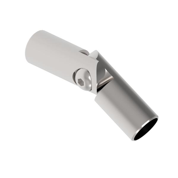 Edelstahl Stabverbinder mit Gelenk V2A variabel Füllstab Ø12mm