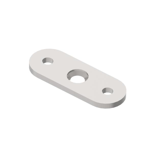 Handlaufanschlussplatte