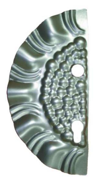 Schlossplatte – links 265x125, t1,2, d19, 90mm