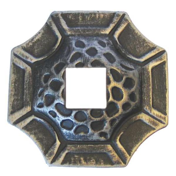 Rosette mit Öffnung 76,5x76,5, 13,2x13,2, t2,5mm