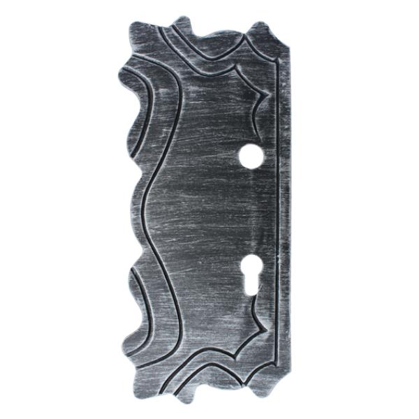 Schlossplatte – links 295x135, t4, d20, 90mm