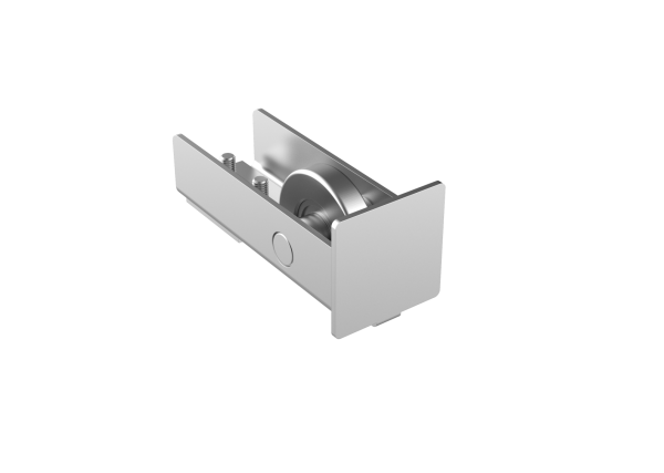 Endrad für Laufschiene Zn, profile 60x60,