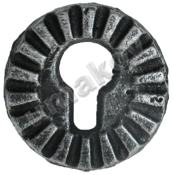 Schlossplatte cast iron, D68mm