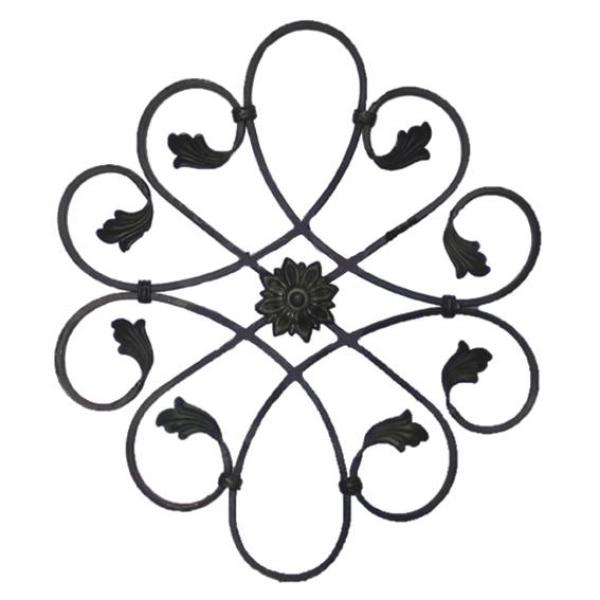 Zierornament  h590, b510, 16x8mm