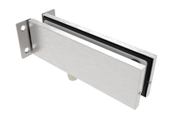 Glashalter mit Drehpunkt auf den oberen Scharnier