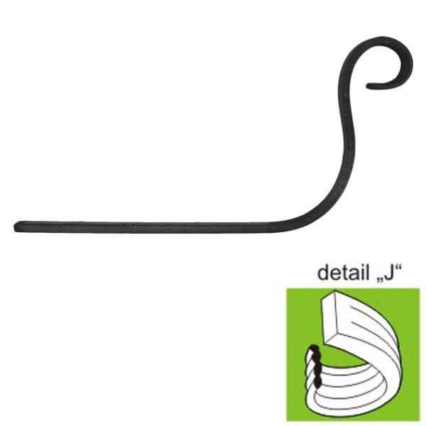 Zierelement 135x260, 12x6mm