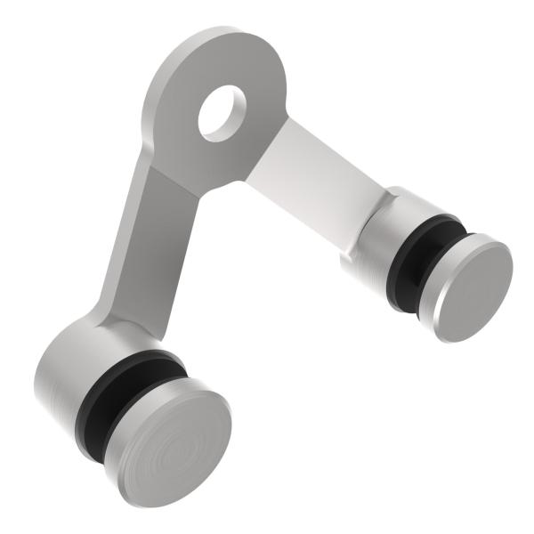 Glashalter Spider 02 AISI304, 2xD30mm/90°