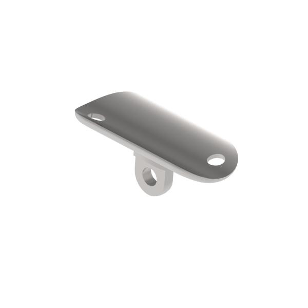 Anschraubeplatte für Handlaufhalter