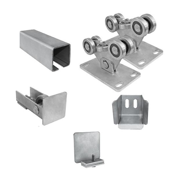 Bodenführung-Set Clasic rostfrei 58x58mm