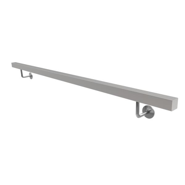 Edelstahlhandlauf AISI304, 40x40mm/L1500mm