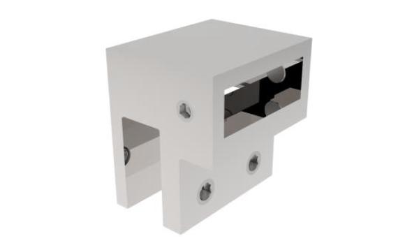 Beschlag für Stange Edelstahl