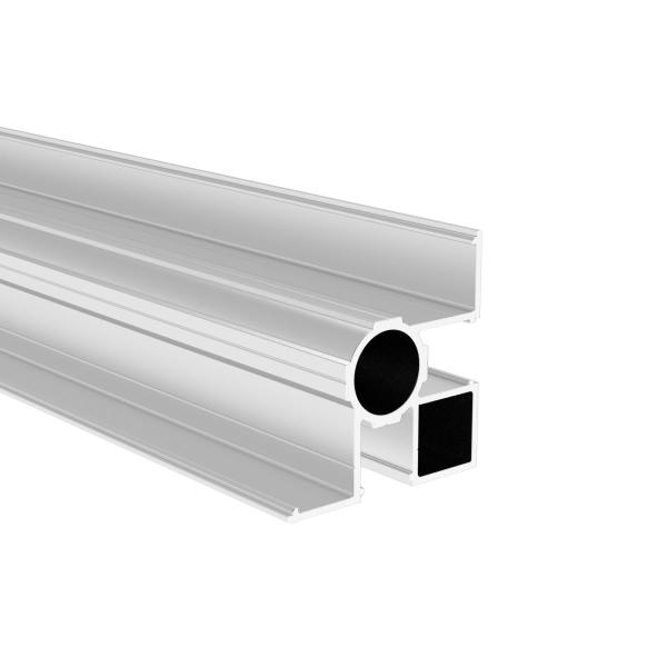 Aluminium Zaunpfosten 60x60 Ecke - 6000mm