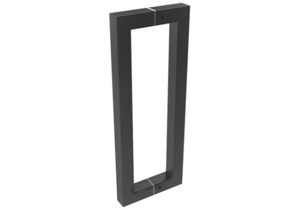 Griff an der Glastür AISI304, BLACK