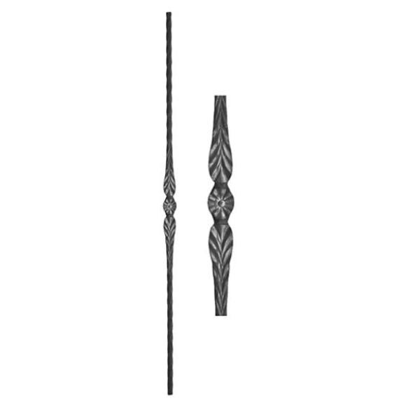 Zierstab mit Element h900, b30mm, P/035-12