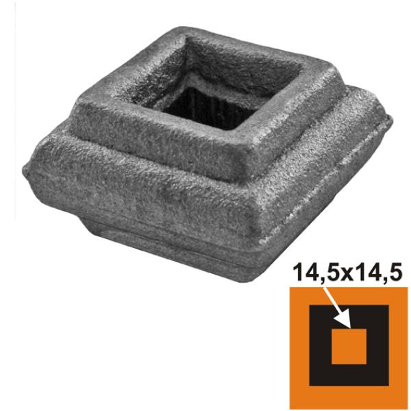 Steckelement für Stab h21, b38x38mm