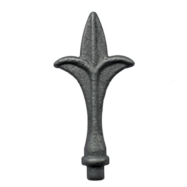 Geschmiedete Zierspitze h125, b57, n12mm