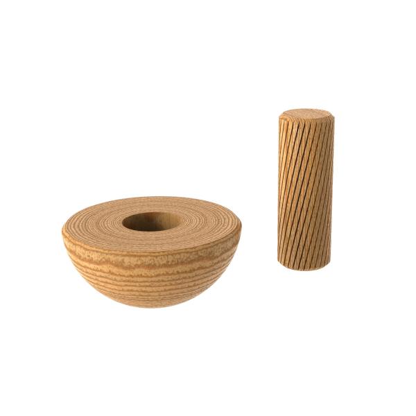 Endkappe für Handlauf - Eiche DUB (OAK)